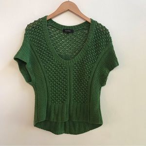 Cotelac silk sweater green